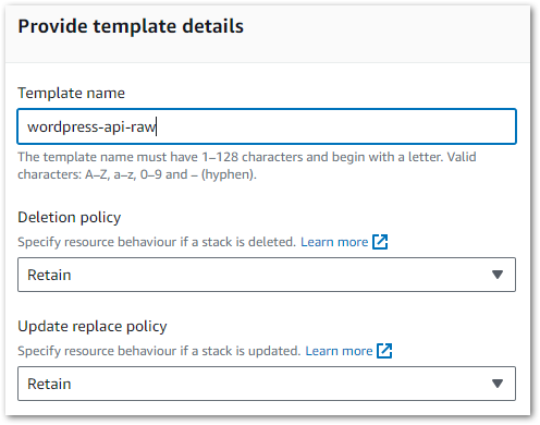 2024 02 13 CloudFormationTemplateDetails