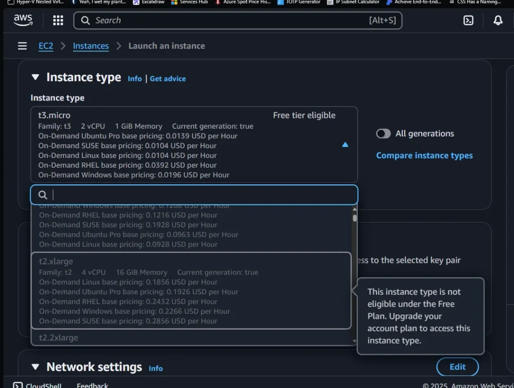 ec2 free limits